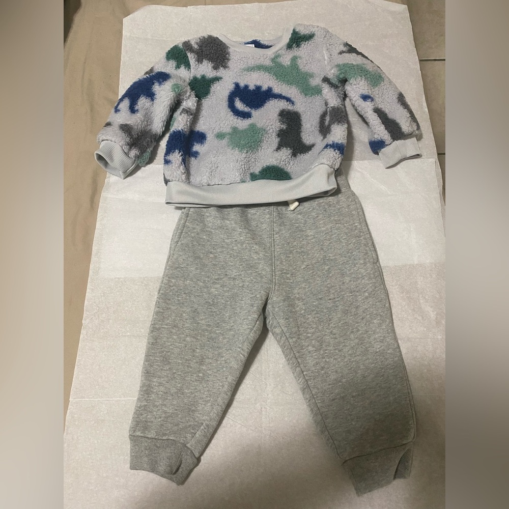 Stylish Gray Kids Sweatpants